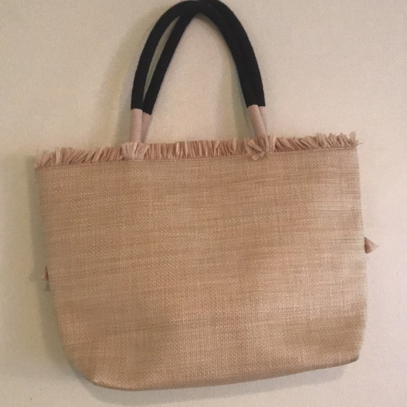 Stella & Dot Shake Your Palm Straw Bag - Picture 8 of 10